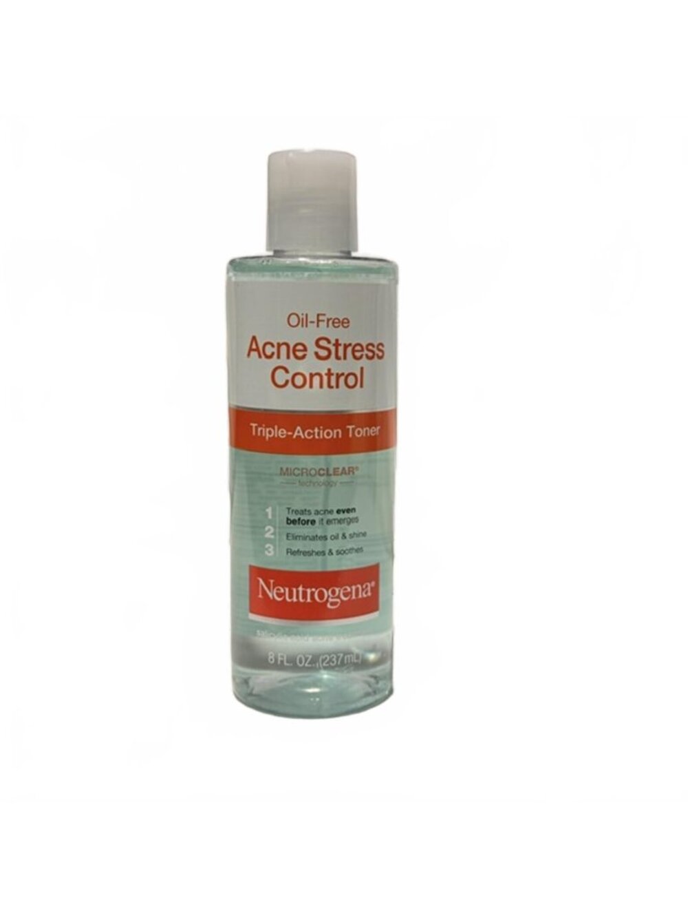 Neutrogena Oil-Free Acne-Fighting Stress Control Triple-Action Facial Toner, 8.0